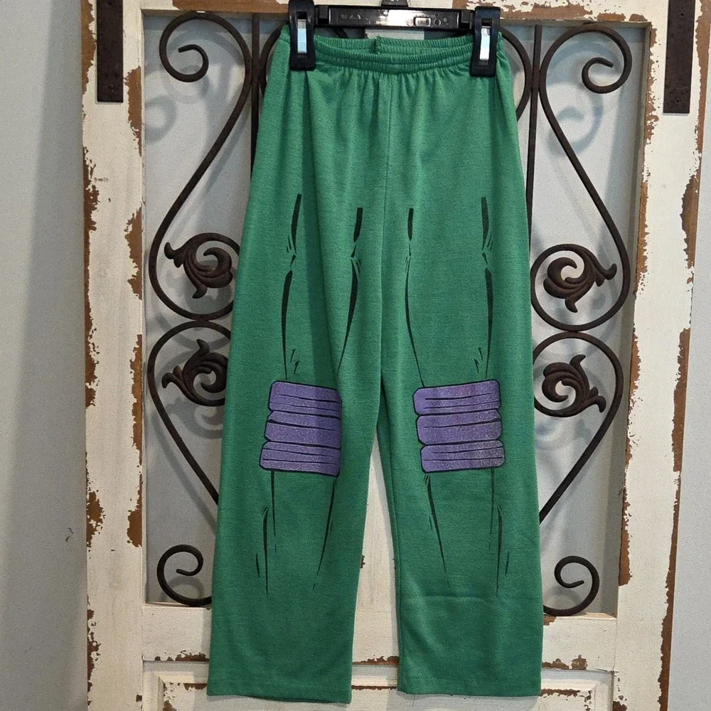 Vtg 1980s TMNT Teenage Mutant Ninja Turtles Donatello Pajama Set Boys 6-7 USA